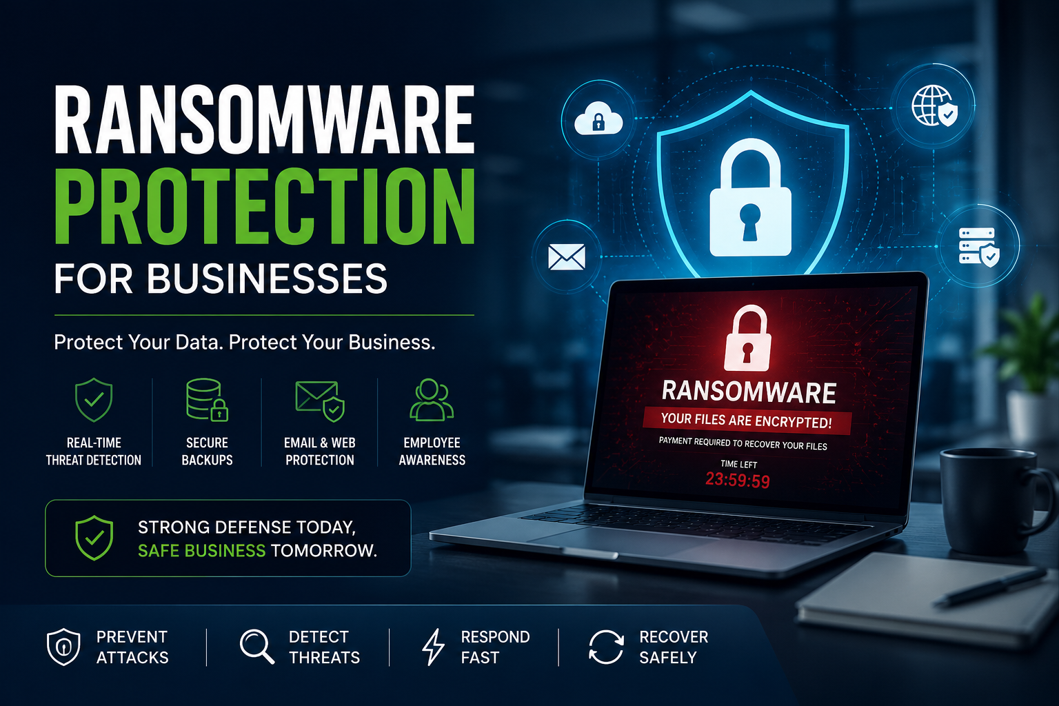 Ransomware protection for businesses