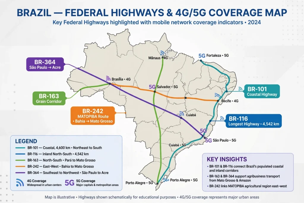 CONNECTIVITY ON HIGHWAYS